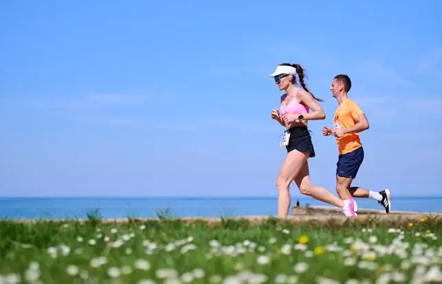 Umag Run event and runners in Umag