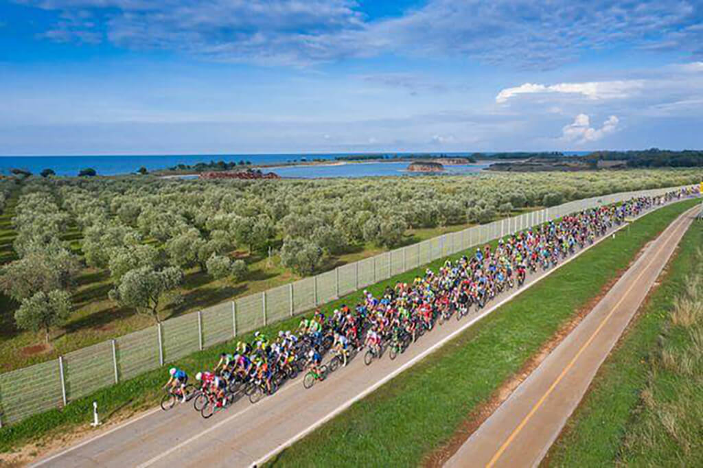 Istria Gran Fondo cycling event in Umag