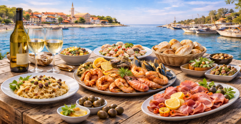 Food and Wine in Umag